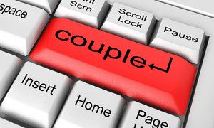 couple word art