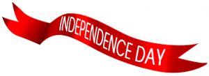 indepedance day word art