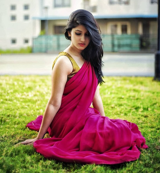 Creative Saree Love Captions Quotes