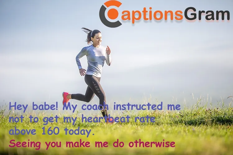 Funny Running Pick-up Lines