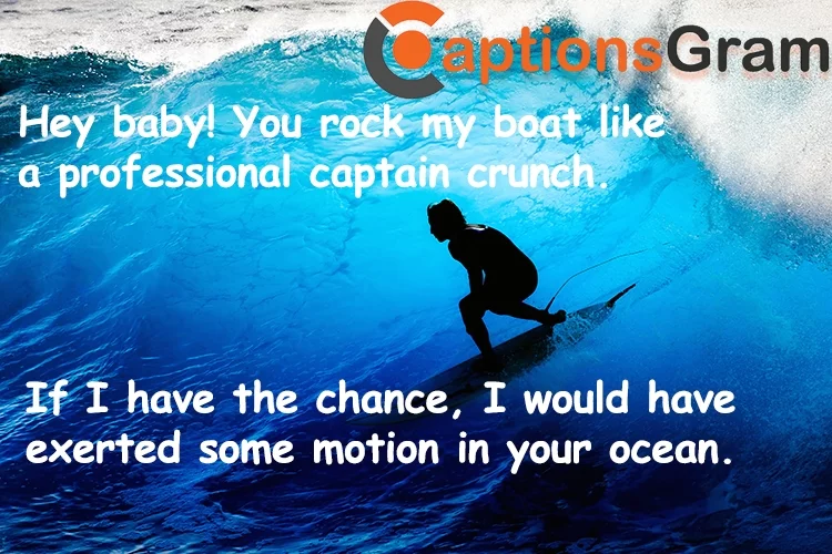 Romantic Surfing Pick-up Lines