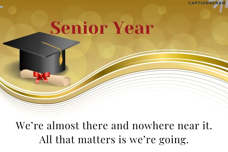 We’re almost there and nowhere near it. All that matters is we’re going.