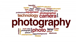 photography word art