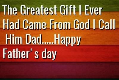 Happy Father's Day Status&nbsp;