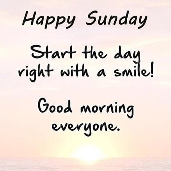 Happy Sunday Status