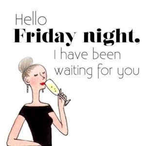 Friday night best captions 