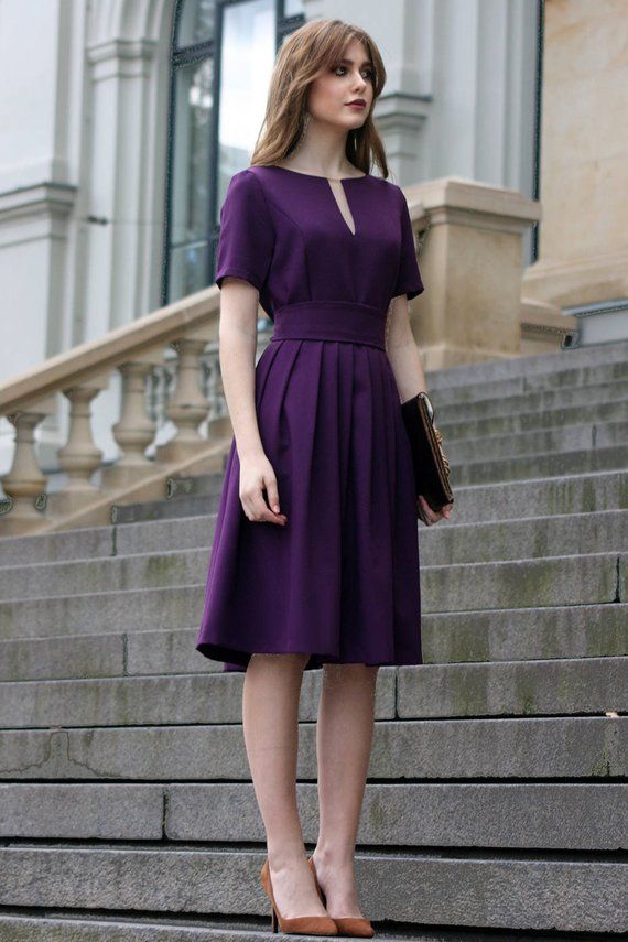 Inspirational Purple Dress Captions